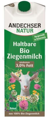Andechser Mleko Kozie 3% Tł. Bio 1 L