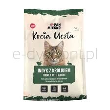 Pan Mięsko Kocia Uczta Indyk Z Królikiem 550 G
