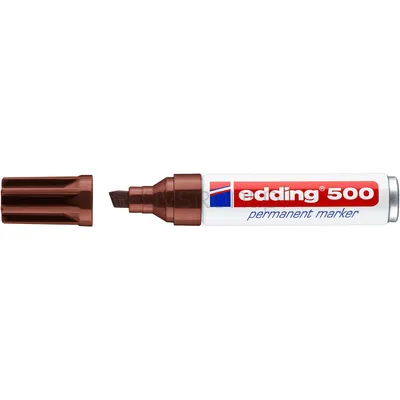 Edding Marker Permanentny E-500 2-7 Mm, Brązowy 