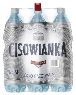 Cisowianka Woda Mineralna lekko gazowana 1,5l  SK
