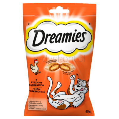 Dreamies Z Kurczakiem 60G