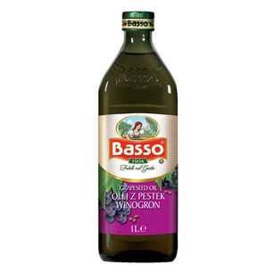 Basso Olej Z Pestek Winogron 1,0 L