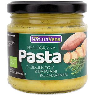 Pasta Z Ciecierzycy I Batatów Z Rozmarynem Bio 185 G - Naturavena [BIO]