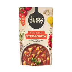 JemyJemy Danie gotowe Strogonow z mięsem wieprzowym i warzywami 360g