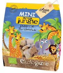 Herbatniki mini jungle pszenne BIO 100 g