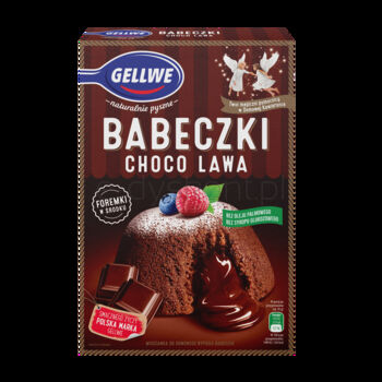 Gellwe Babeczki Choco Lawa 225 G