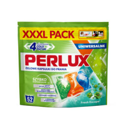 Perlux Żelowe kapsułki do prania uniwersalne XXXL 52 szt
