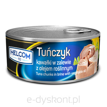 Helcom Tuńczyk Kawałki W Oleju 170G 