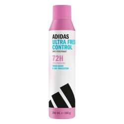 adidas Antyperspirant W Kulce Dla Kobiet Ultra Fresh Control zapewniający długotrwałą świeżość, 250 ml
