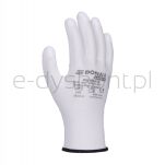 Donau Rękawice Safety Pu White, Kat. Ii, Rozm. 10, Białe - 2