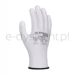 Rękawice Donau Safety Pu White, Kat. Ii, Rozm. 10, Białe - 2