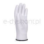 Donau Rękawice Safety Pu White, Kat. Ii, Rozm. 10, Białe - 3