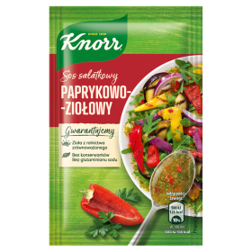 Knorr Sos Sałatkowy Paprykowo-Ziołowy 9 G