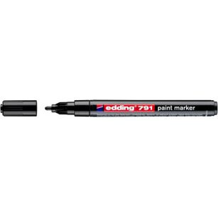 Marker olejowy e-791 EDDING, 1-2mm, czarny