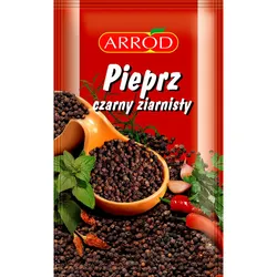Arrod Pieprz Czarny Ziarnisty 11g