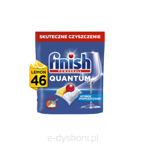 Finish Kapsułki Do Zmywarki Quantum All-In-1 46 Lemon