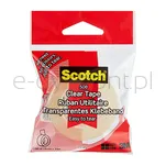 Taśma Klejąca Scotch 508, 19Mmx33M, Przezroczysta Żółta - 2