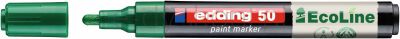 Edding Marker Olejowy Na Bazie Wody E-50 Ecoline, 2-3Mm, Zielony