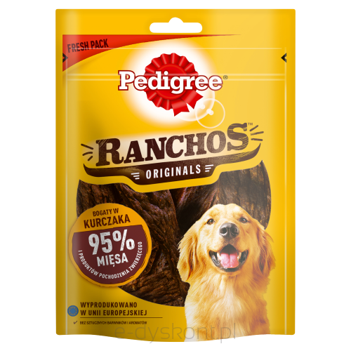 Pedigree Ranchos Originals Bogaty W Kurczaka 70 G