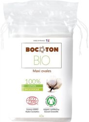 Bocoton Płatki kosmetyczne, owalne 40szt BIO