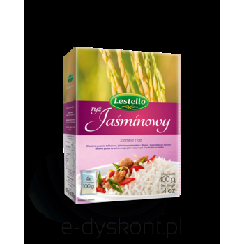 Lestello Ryż Jaśminowy 4X100 G