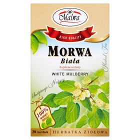 Malwa Herbata Ziołowa Morwa Biała Suplement Diety 20X2G