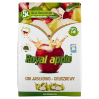 Royal Apple Sok Jabłko-Gruszka 5L