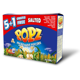 Popz Mikro Popcorn Solony 6 W Cenie 5 600 G