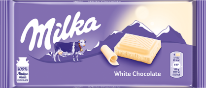 Milka Czekolada White Chocolate 100 G