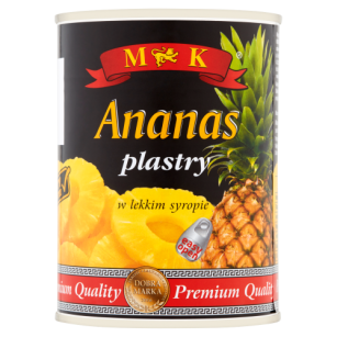 MK Ananas Plastry 565g