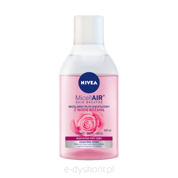 Nivea Płyn Micelarny Z Oraniczną Wodą Różaną 400 Ml