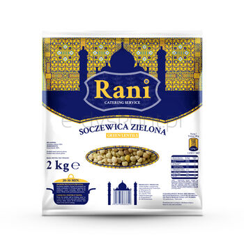 Rani Soczewica Zielona 2 Kg