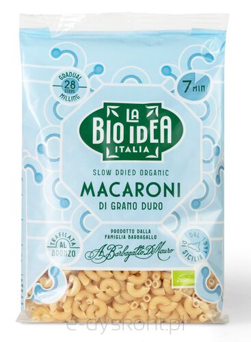 Makaron (Semolinowy) Gomitini Kolanka Bio 500 G - La Bio Idea [BIO]