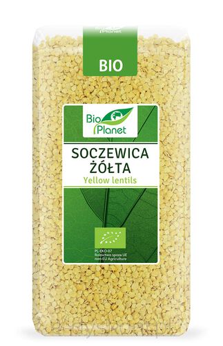 Soczewica Żółta Bio 500 G - Bio Planet [BIO]