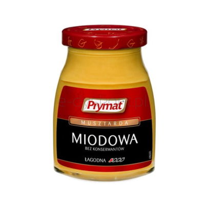 Prymat Musztarda miodowa 185 g 