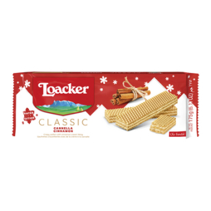 Loacker Classic wafle z kremem cynamonowym 175g