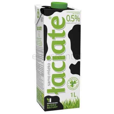 Łaciate Mleko 0,5%, 1 l