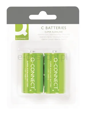 Baterie Super-Alkaliczne Q-Connect C, Lr14, 1,5V, 2Szt.
