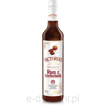 Victoria's Syrop Barmański Rum Z Czekoladą 490 Ml 