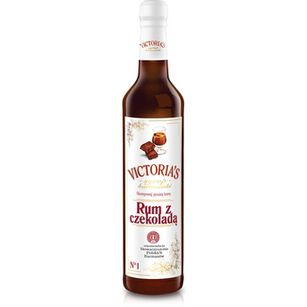 Victoria's Syrop Barmański Rum Z Czekoladą 490 Ml 