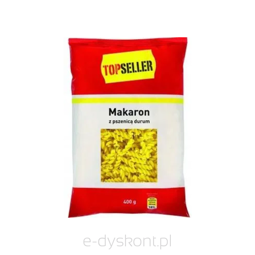 Topseller Makaron Świderki Z Pszenicą Durum 400G