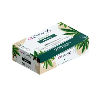 Cleanic Patyczki Higieniczne Naturals Hemp 200 Szt.