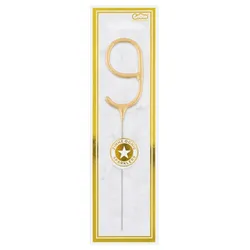 Złota Cyfra 9 (Zimny Ogień) 7,5 Cm
