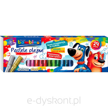 Bambino pastele 24 kolory