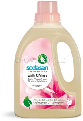 Sodasan Płyn Do Prania wełny i delikatnych tkanin BIO 750 ml