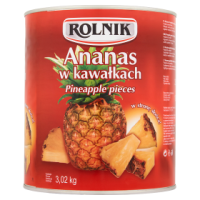 Rolnik Ananas W Kawałkach 3100 Ml