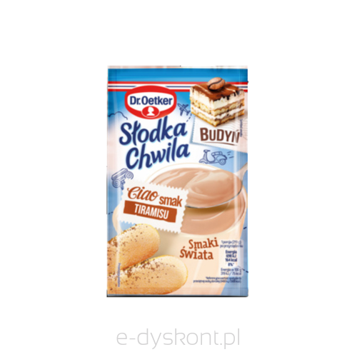 Dr.Oetker Słodka Chwila Budyń smak Tiramisu 44g