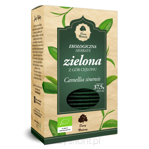 Herbata Zielona Bio (25 X 1,5 G) 37,5 G - Dary Natury [BIO]