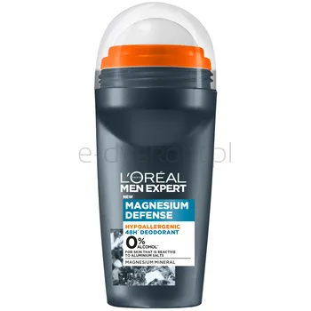 L'Oreal Paris Men Expert Magnesium Defense Hipoalergiczny Dezodorant 48H 50 Ml