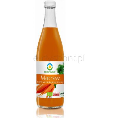 Biofood Sok Z Marchwi KiSzamponej Bio 500 Ml